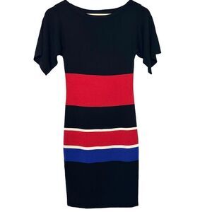 NWT Banana Republican Colorblock Sweater Knit Dress XS #K0843